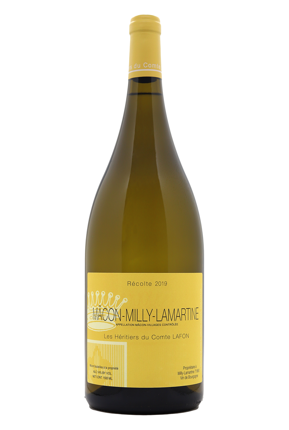 2019 Les Heritiers du Comte Lafon Macon Milly-Lamartine Magnum