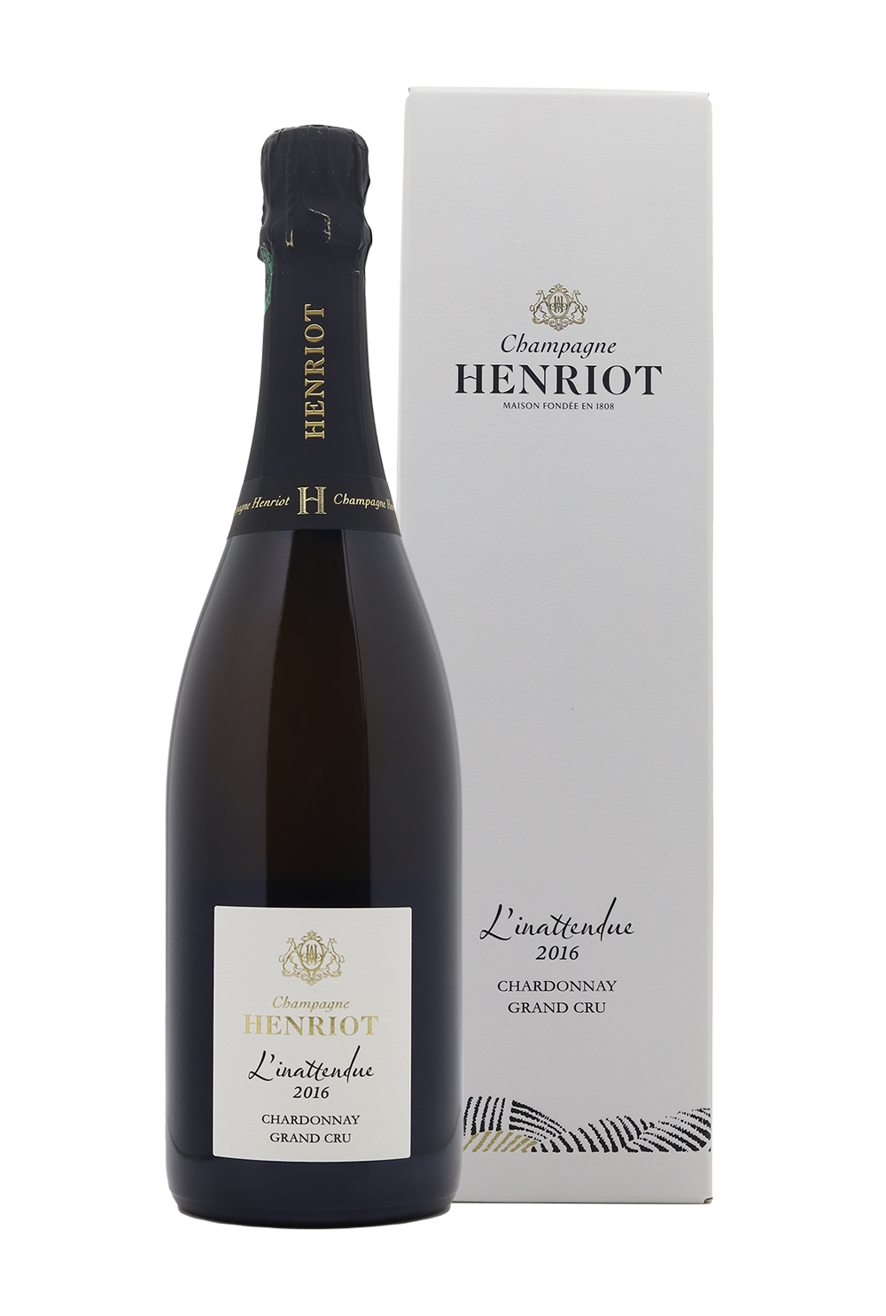 2016 Henriot L'Inattendue Blanc de Blancs Grand Cru Gift Box