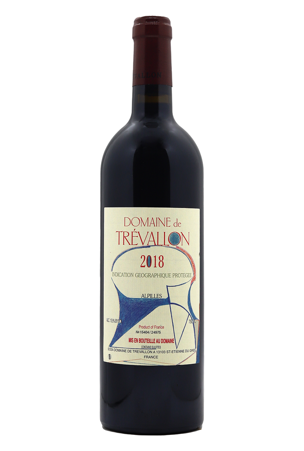 2018 Domaine De Trevallon Provence IGP Alpilles