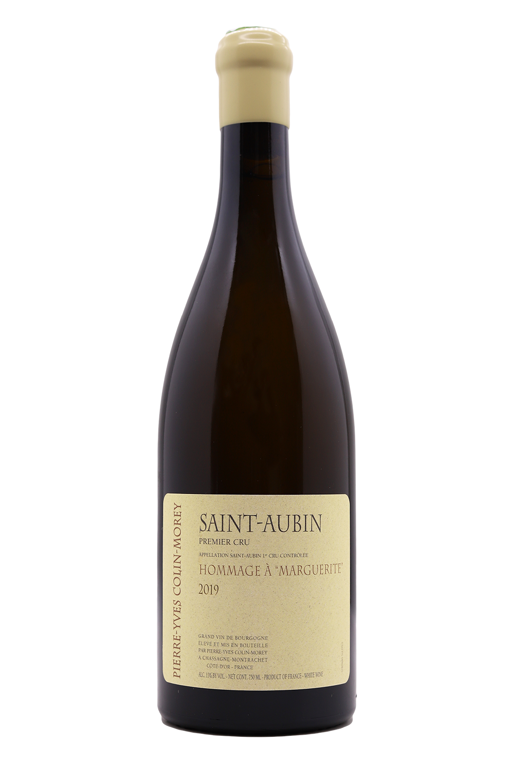 2019 Pierre-Yves Colin-Morey Saint-Aubin 1er Cru Hommage A Marguerite Blanc