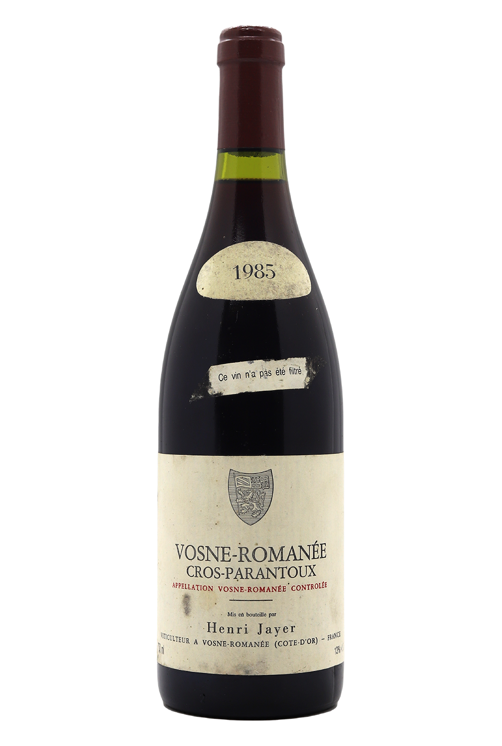 1985 Henri Jayer Vosne-Romanee 1er Cru Cros Parantoux