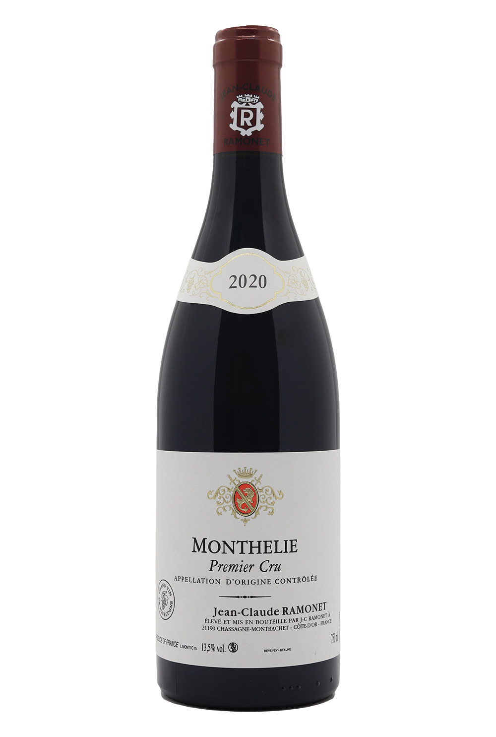 2020 Jean-Claude Ramonet Monthelie 1er Cru Rouge