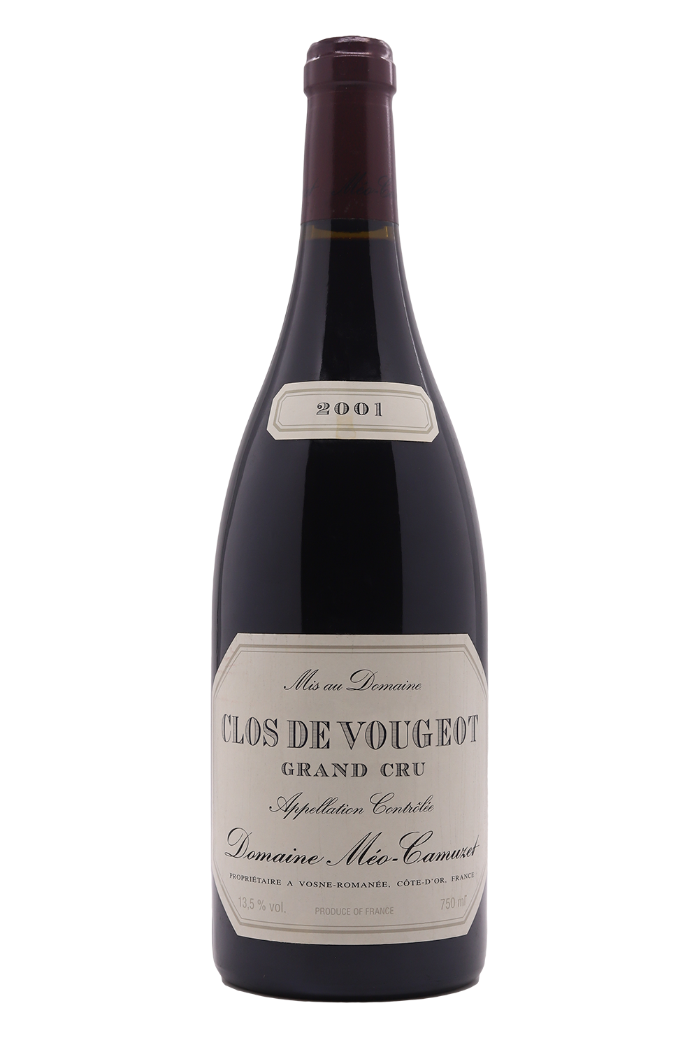 2001 Domaine Meo Camuzet Clos Vougeot Grand Cru