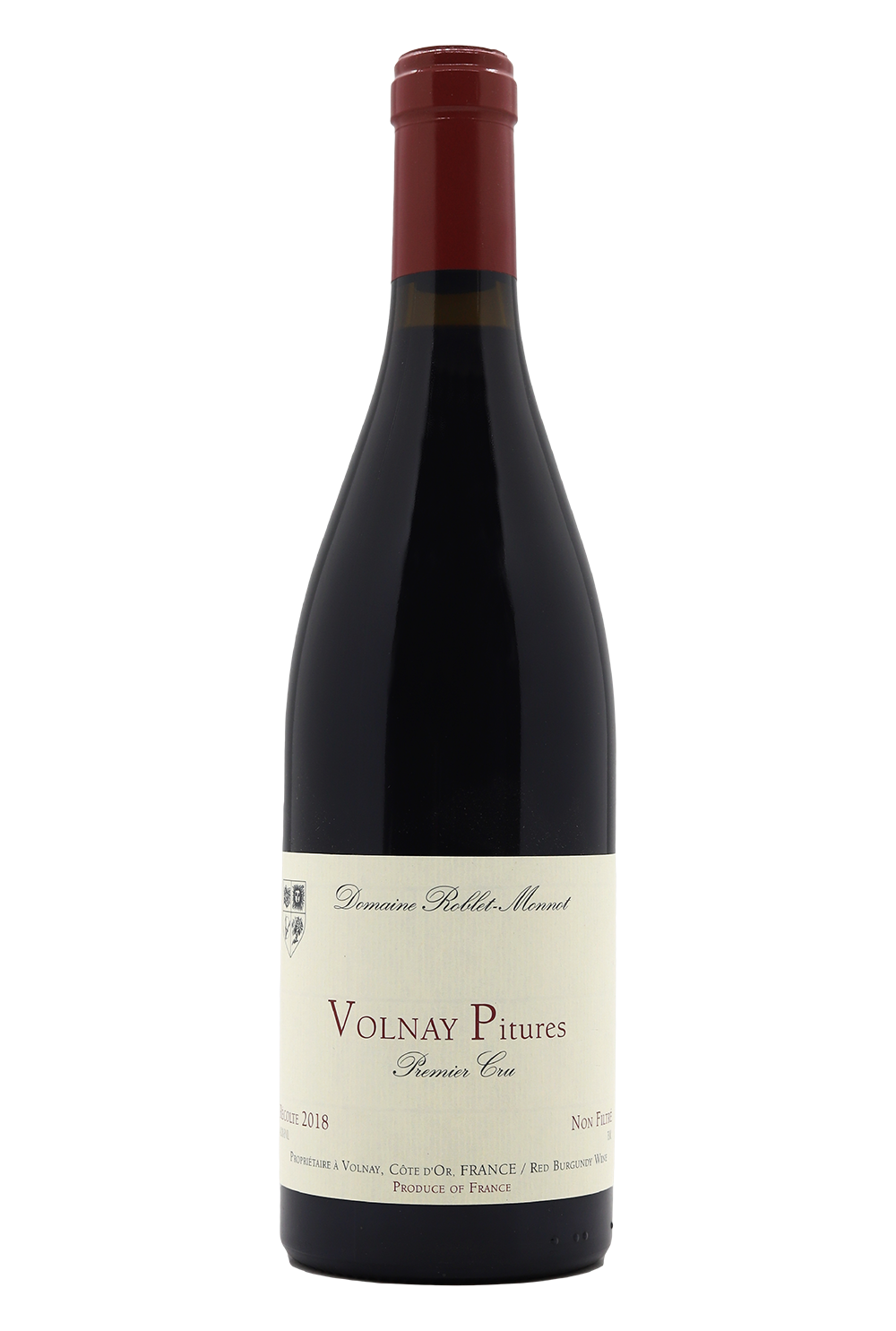 2018 Domaine Roblet Monnot Volnay 1er Cru Pitures Dessus