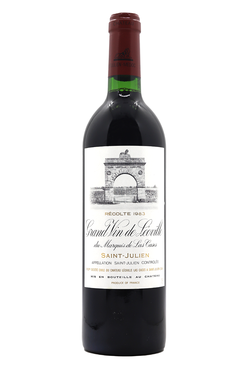 1983 Chateau Leoville Las Cases Grand Vin de Leoville du Marquis de Las Cases Saint-Julien