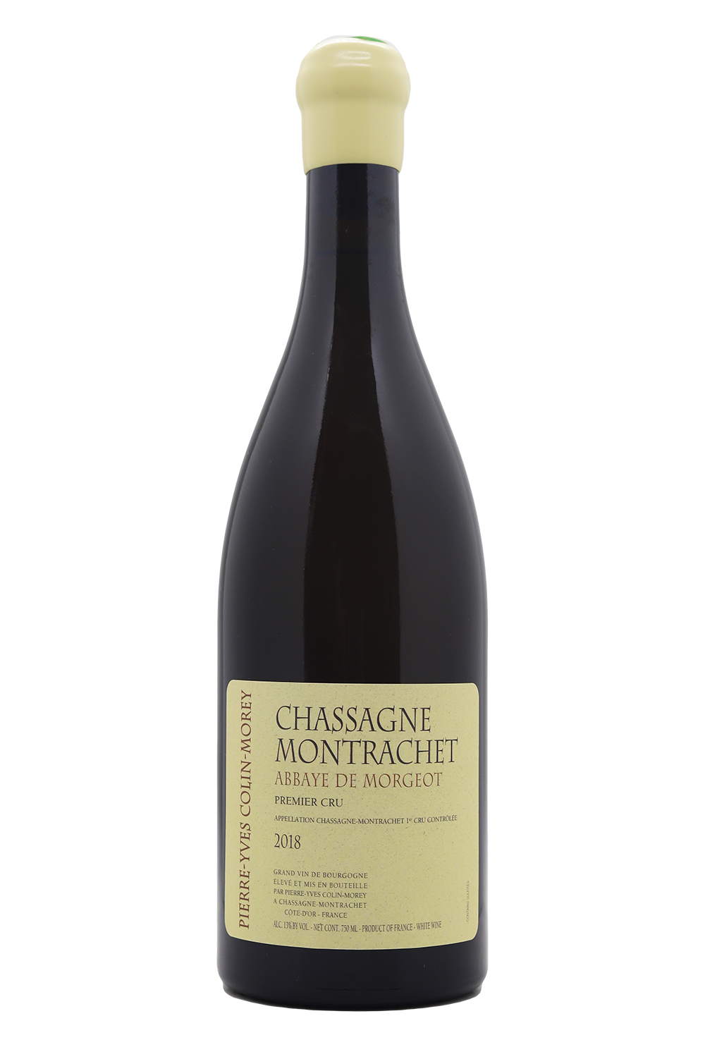 2018 Pierre-Yves Colin-Morey Chassagne-Montrachet 1er Cru Abbaye de Morgeot