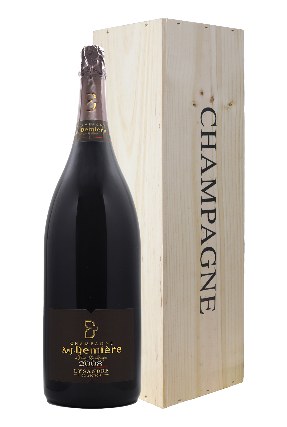 2008 Demiere Lysandre Cuvee Blanc de Noirs Brut 3L