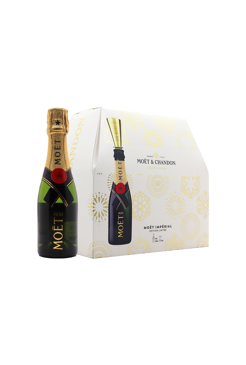 NV Moet & Chandon Imperial Mini Brut 2022 派對六入迷你組禮盒