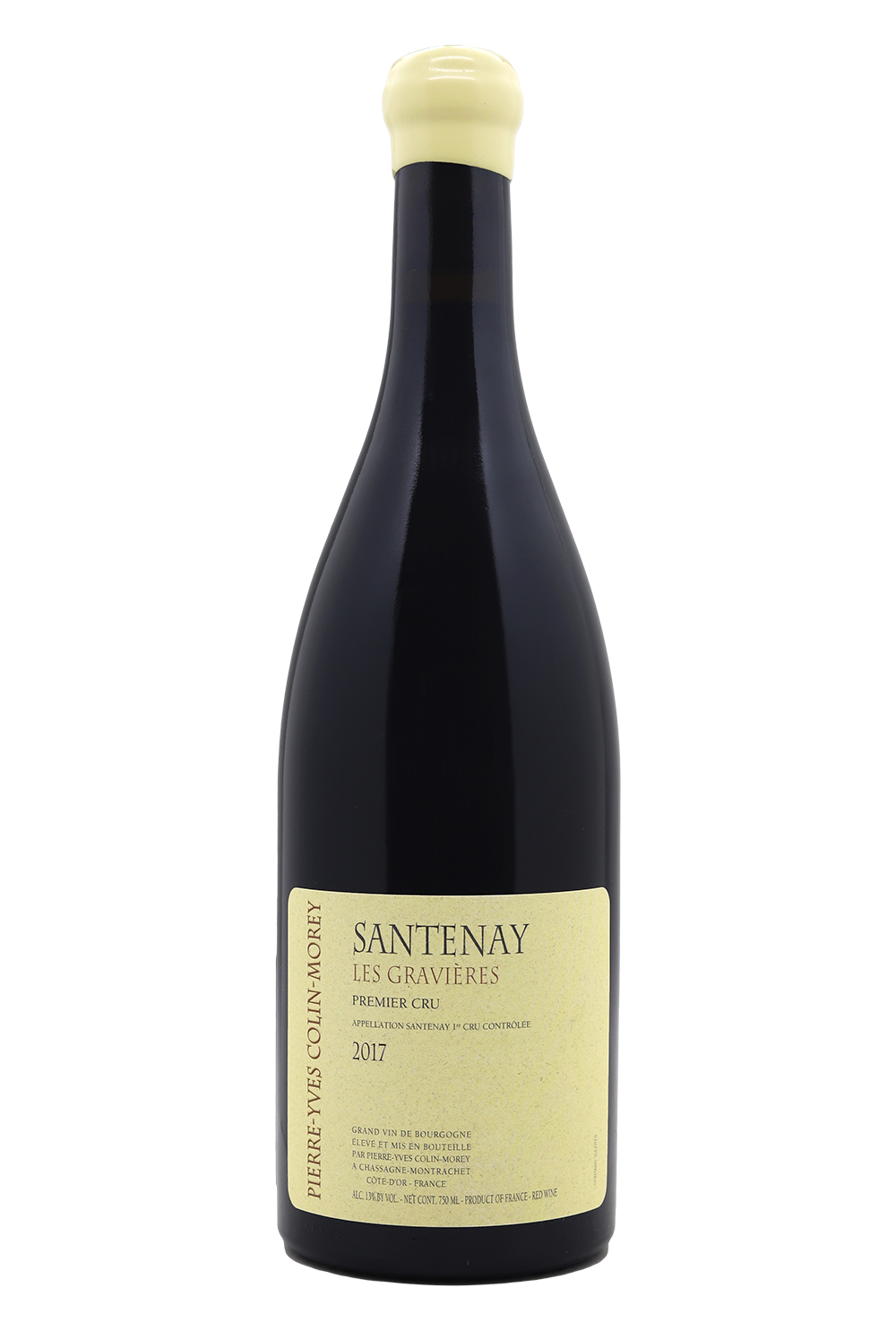 2017 Pierre-yves Colin-Morey Santenay 1er Cru Les Gravieres Rouge