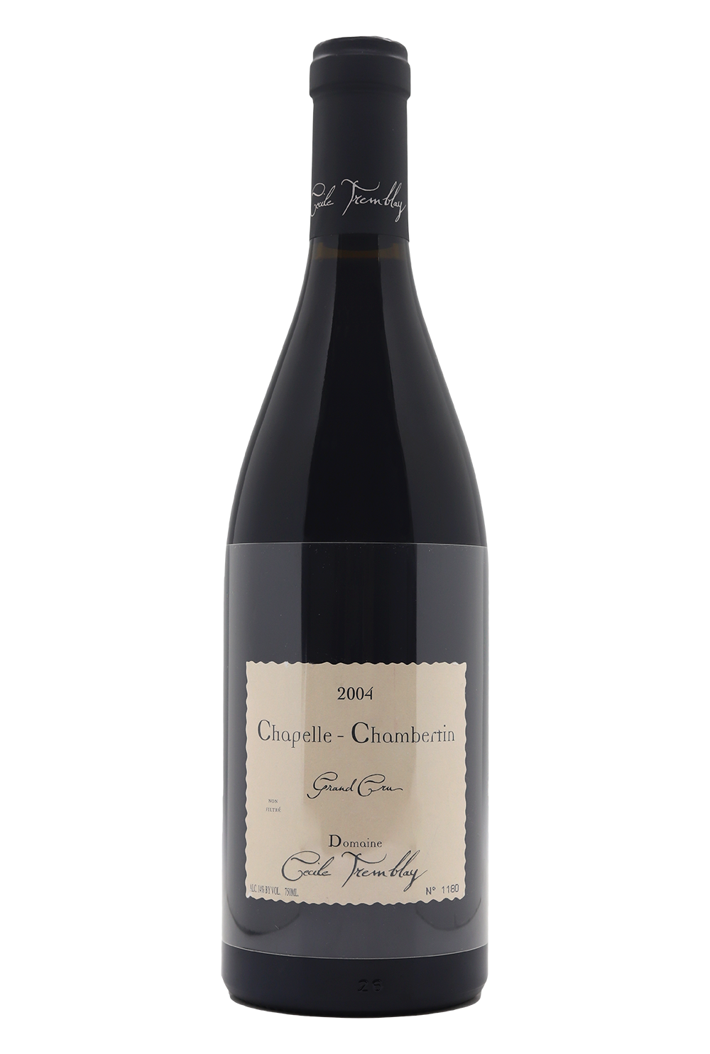 2004 Domaine Cecile Tremblay Chapelle-Chambertin Grand Cru