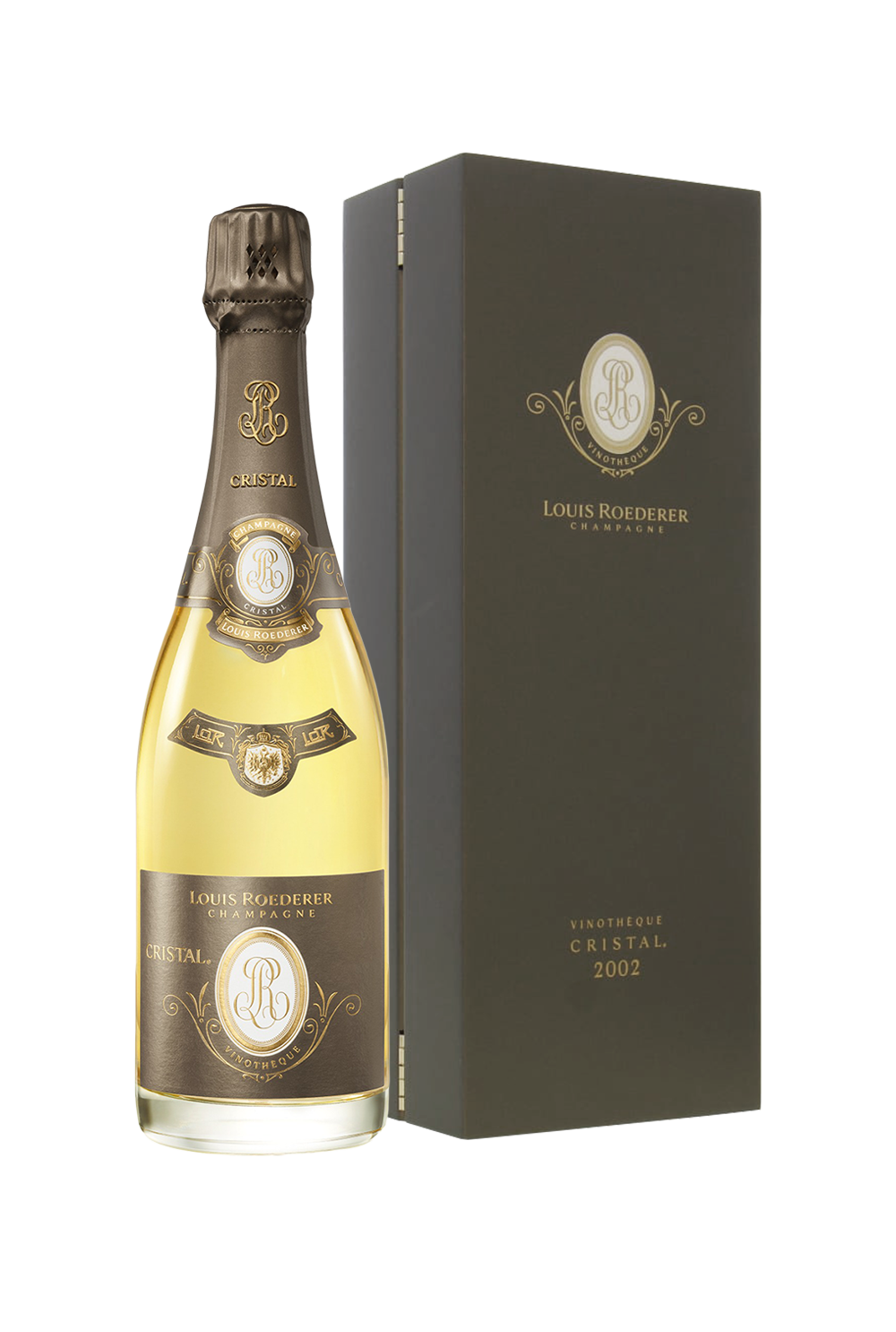 2002 Louis Roederer Cristal Vinotheque Brut Gift Box
