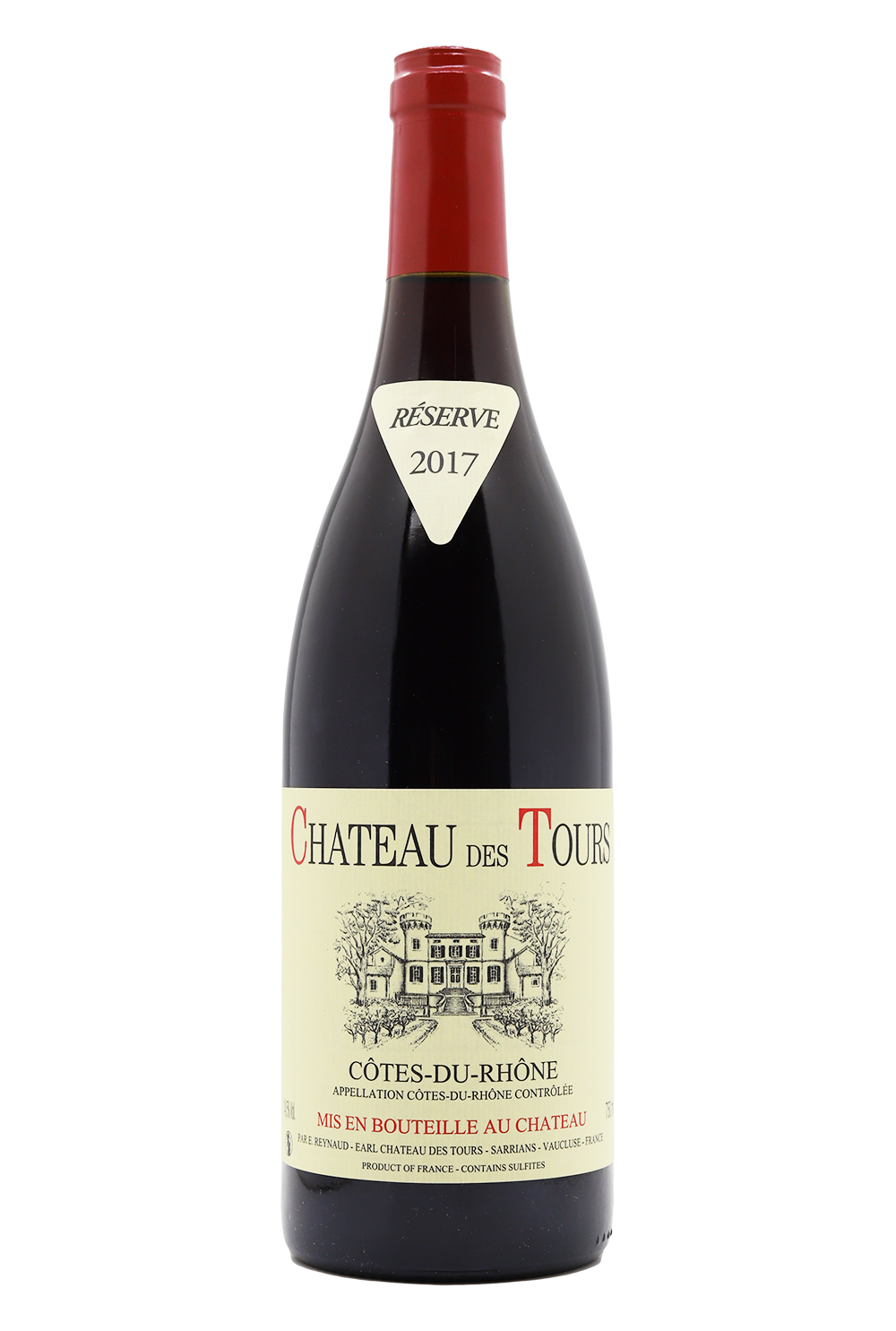2017 Chateau des Tours Cotes du Rhone Reserve Rouge