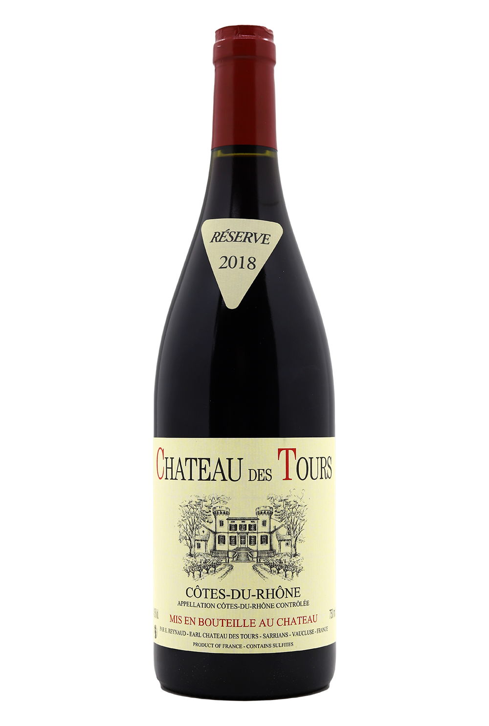2018 Chateau des Tours Cotes du Rhone Reserve Rouge