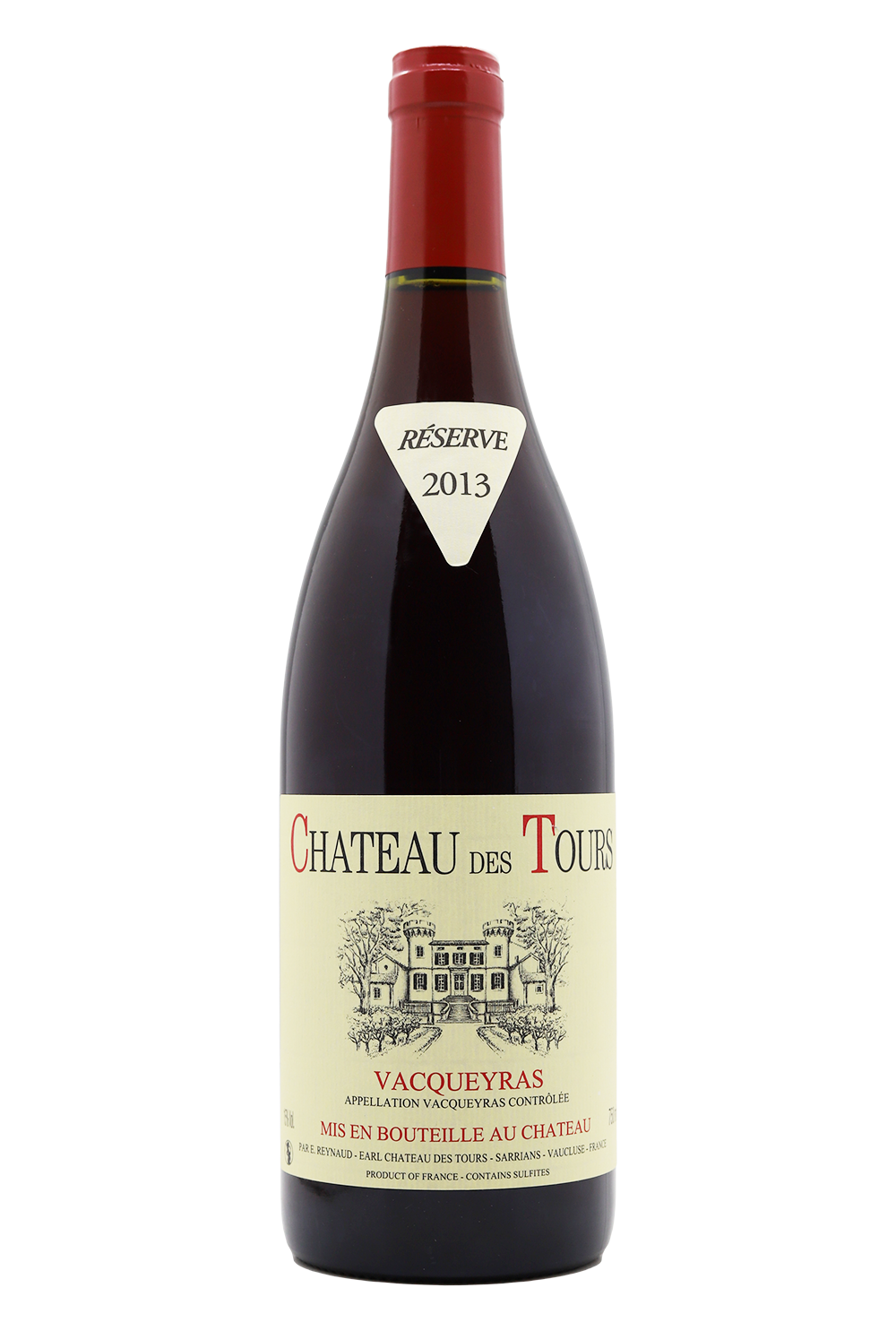 2013 Chateau Des Tours Vacqueyras Rouge