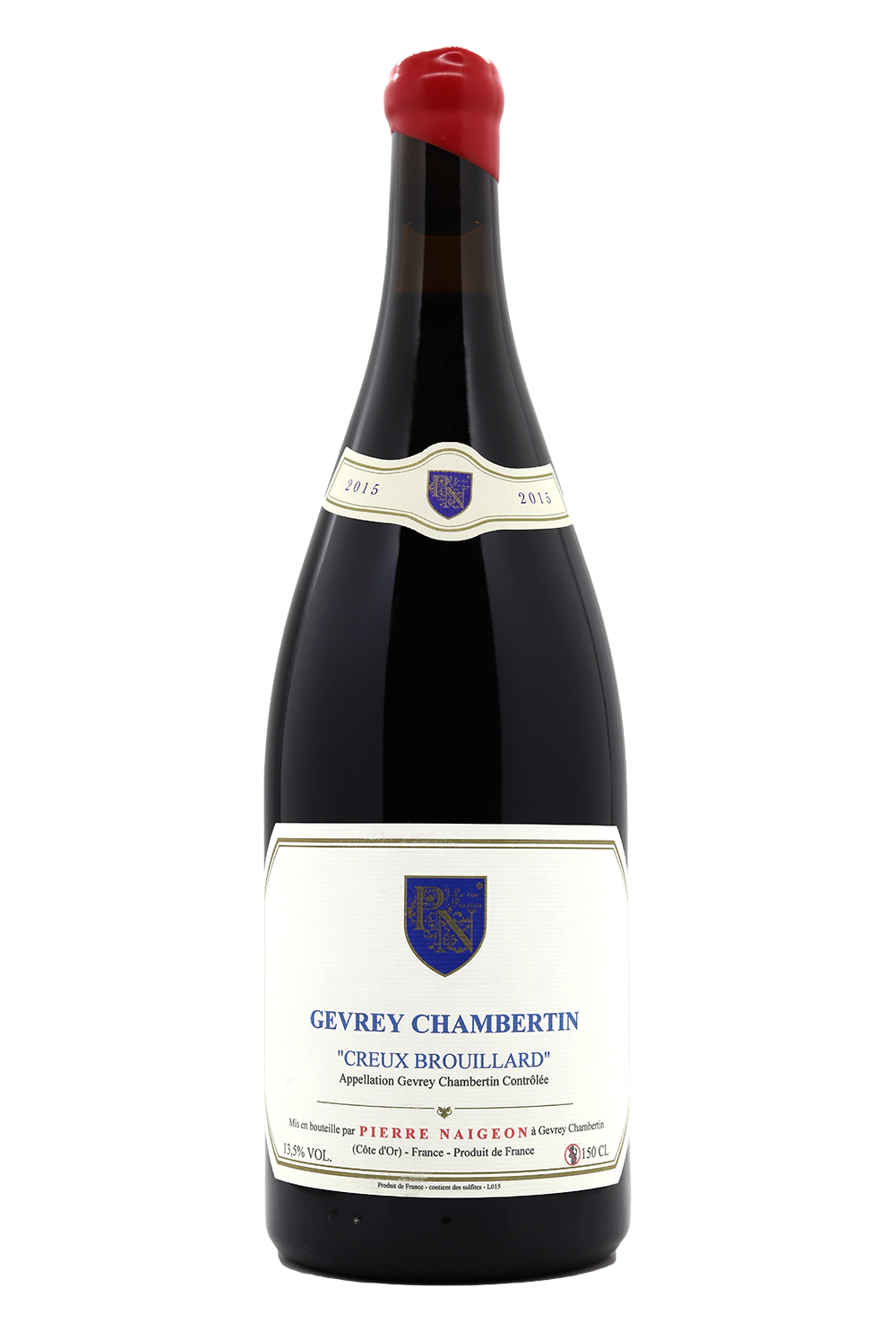 2015 Domaine Pierre Naigeon Gevrey-Chambertin Creux Brouillard Vieilles Vignes Magnum