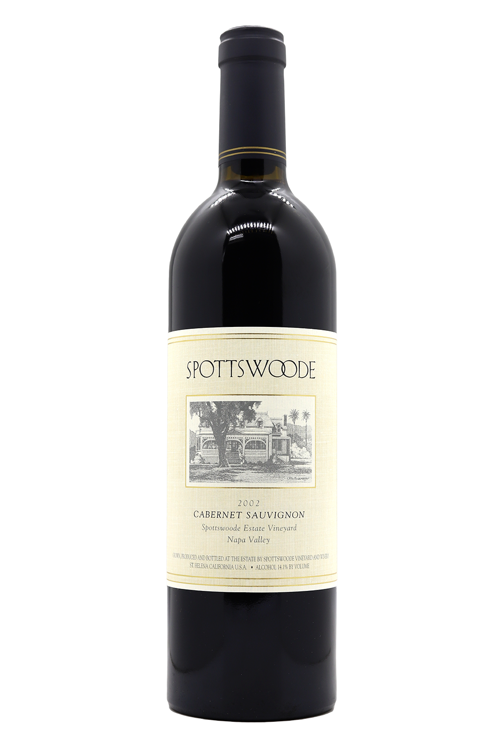 2002 Spottswoode Cabernet Sauvignon Spottswoode Estate Vineyard St Helena Napa Valley
