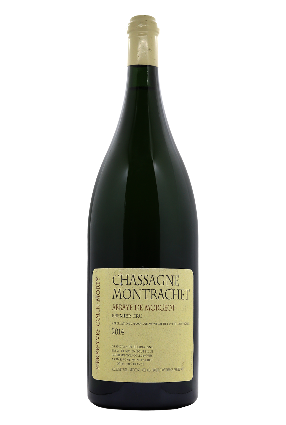 2014 Pierre-Yves Colin-Morey Chassagne-Montrachet 1er Cru Abbaye de Morgeot 3L
