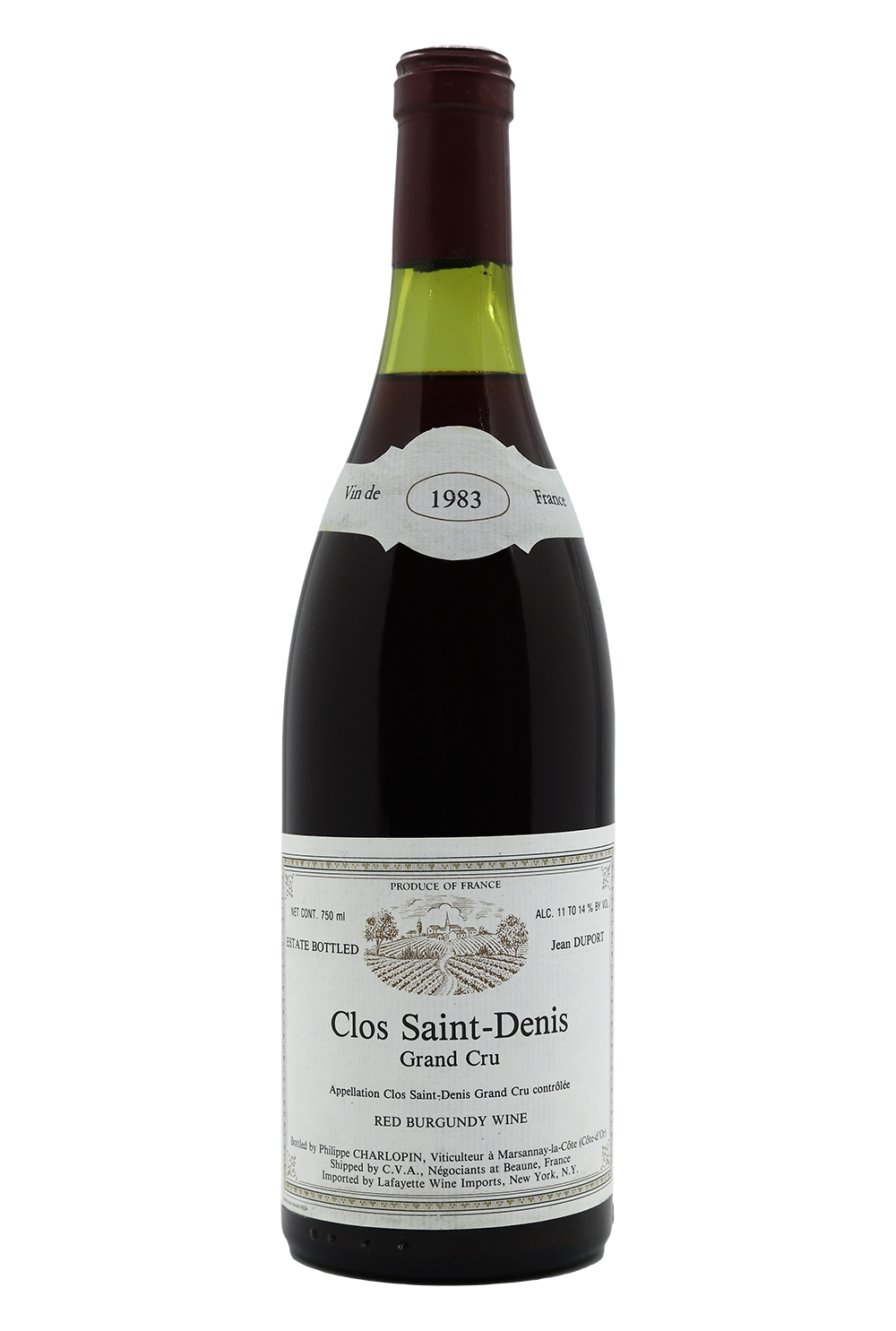 1983 Domaine Philippe Charlopin-Parizot Clos Saint-Denis Grand Cru