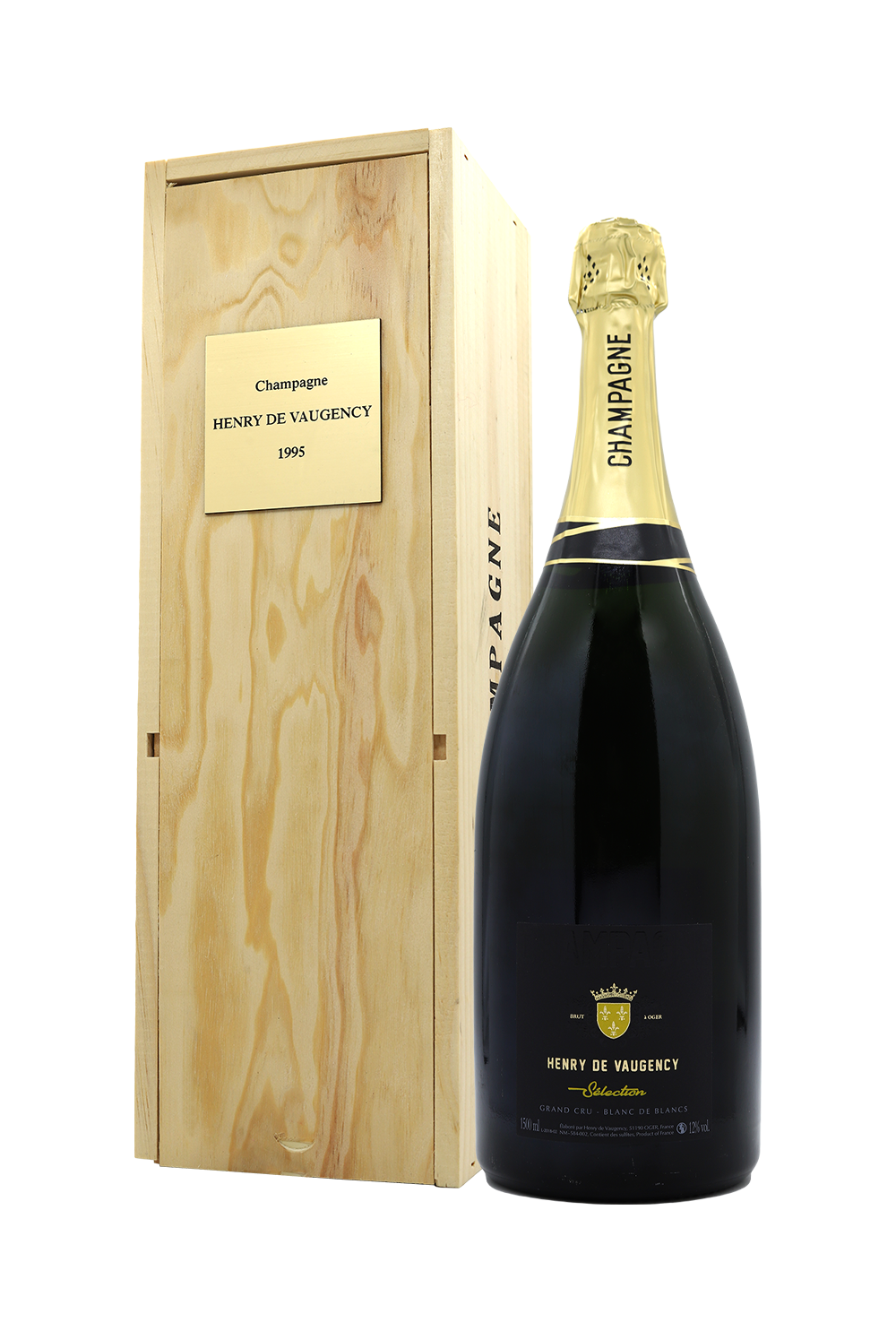 1995 Henry de Vaugency Selection Blanc de Blancs Grand Cru Brut Magnum