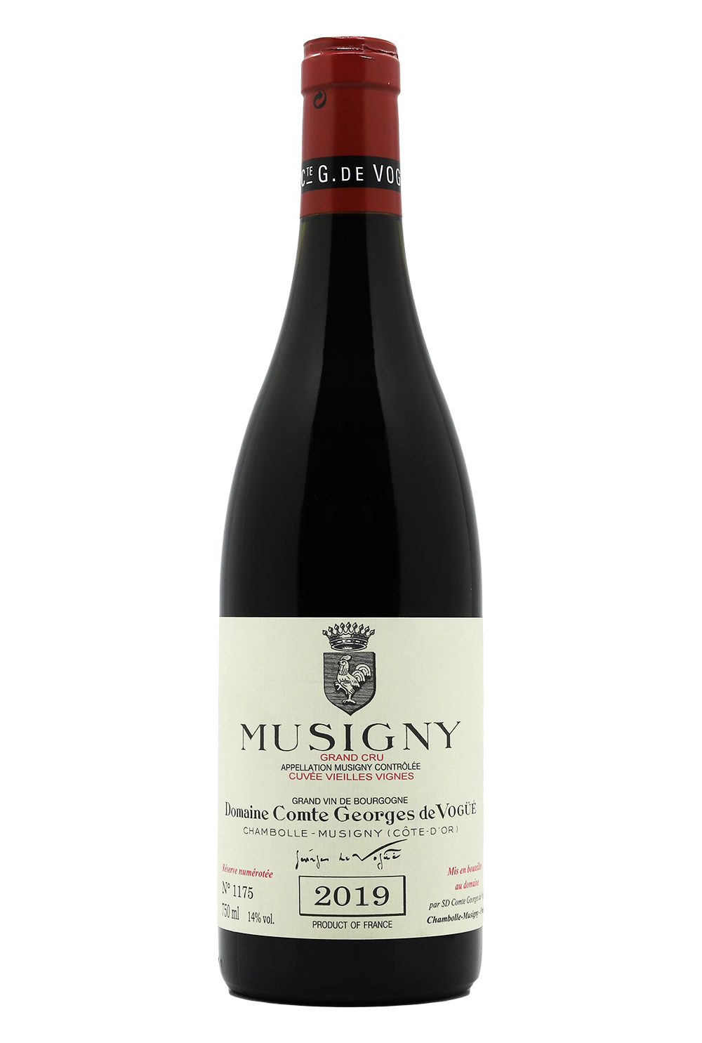 2019 Domaine Comte Georges de Vogue Musigny Grand Cru Cuvee Vielles Vignes