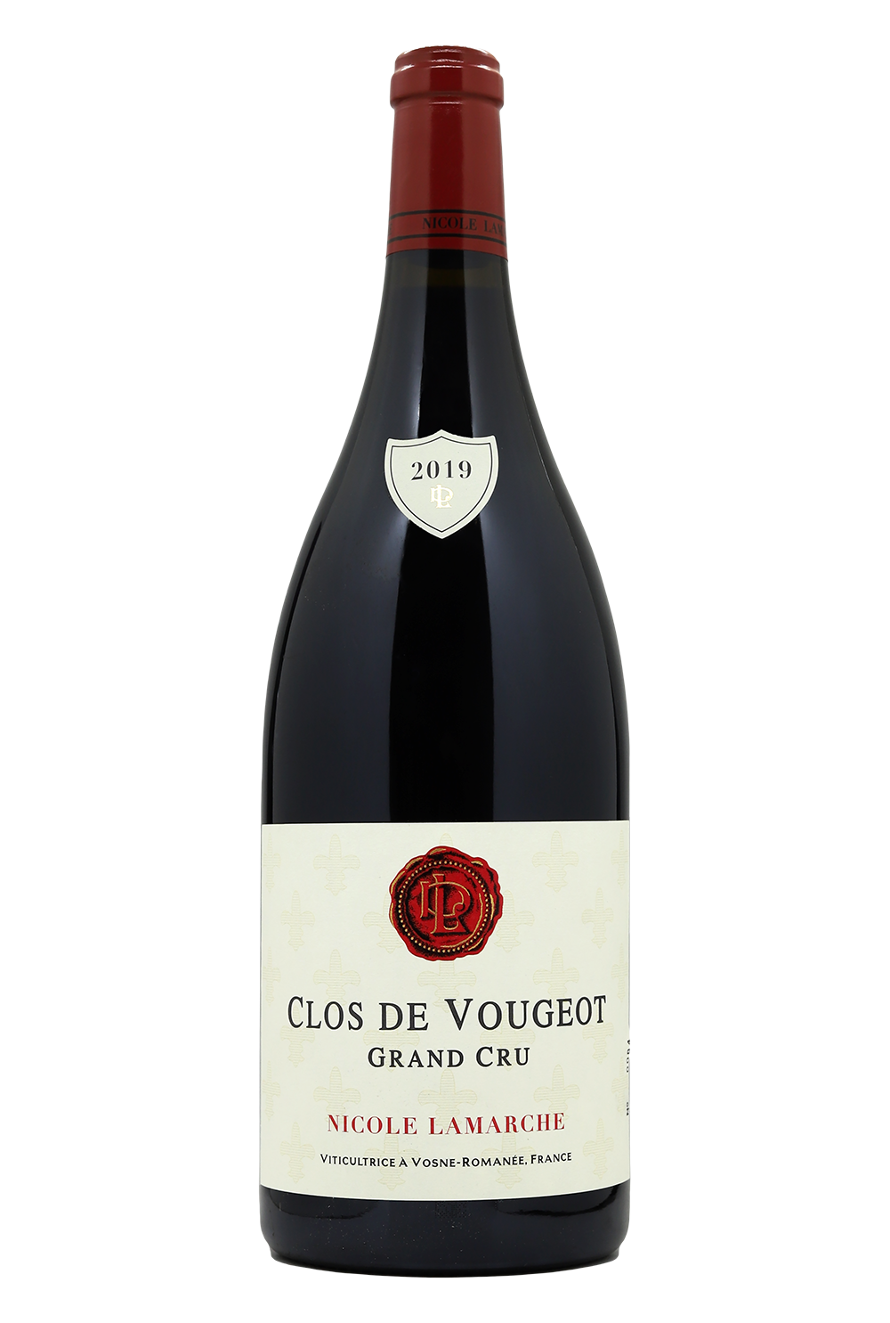 2019 Nicole Lamarche Clos de Vougeot Grand Cru Magnum OWC6