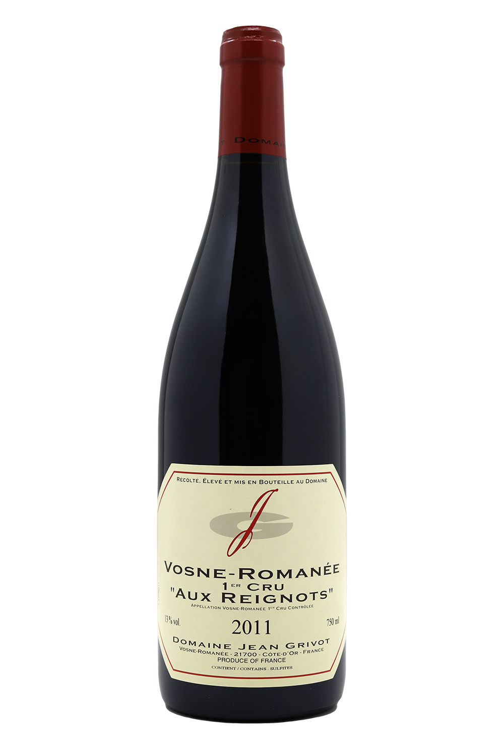 2011 Domaine Jean Grivot Vosne-Romanee 1er Cru Aux Reignots