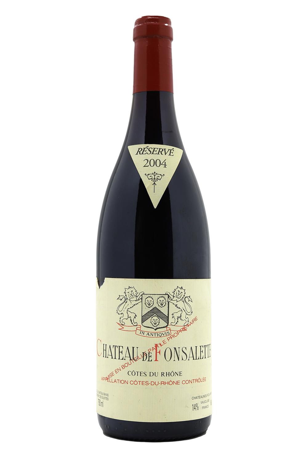 2004 Chateau de Fonsalette Cotes du Rhone Reserve
