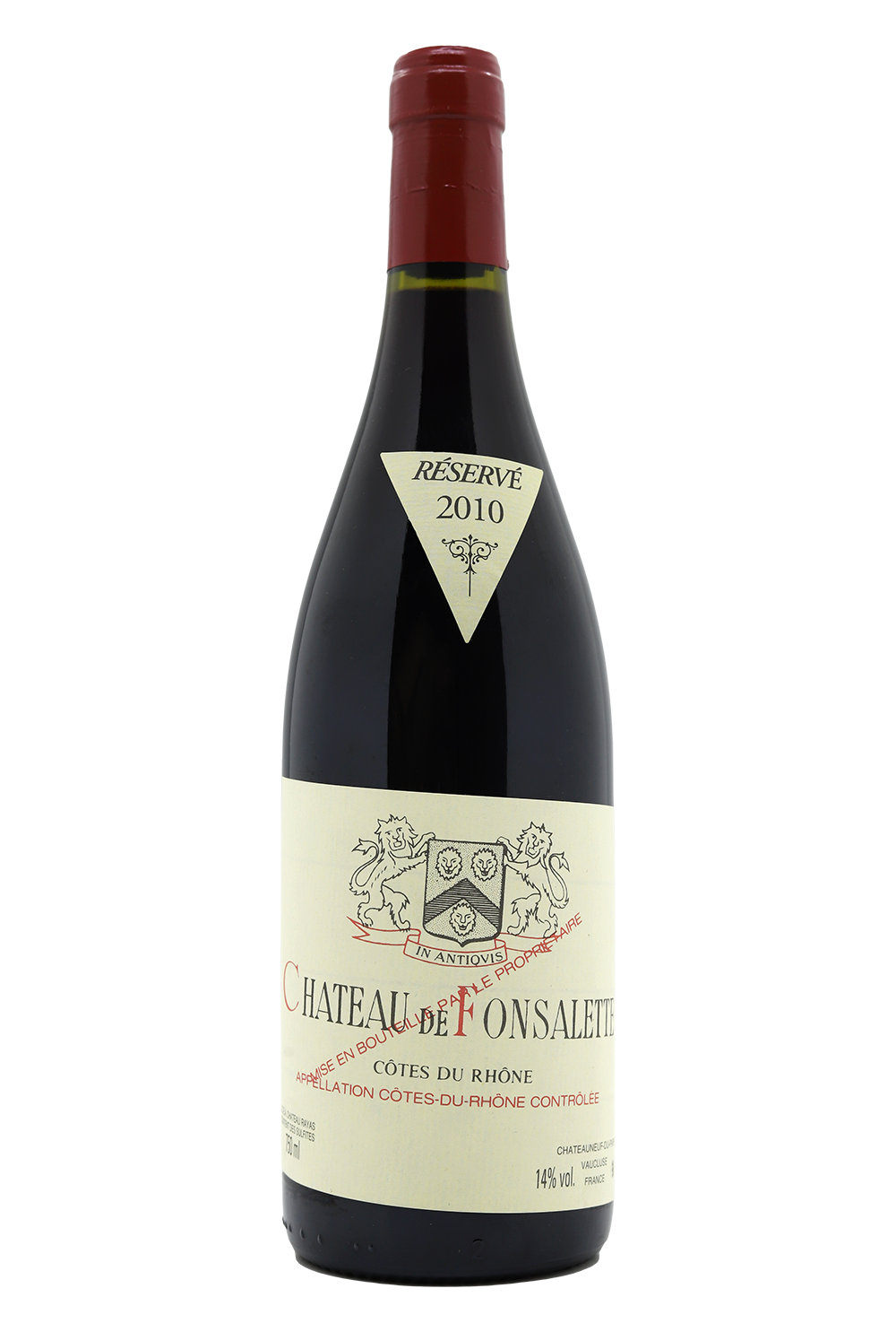 2010 Chateau de Fonsalette Cotes du Rhone Reserve