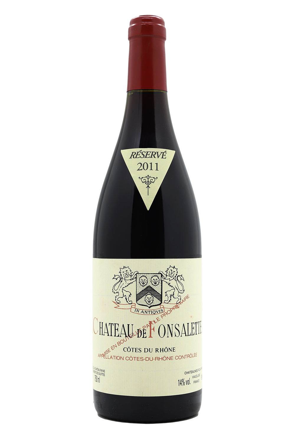 2011 Chateau de Fonsalette Cotes du Rhone Reserve