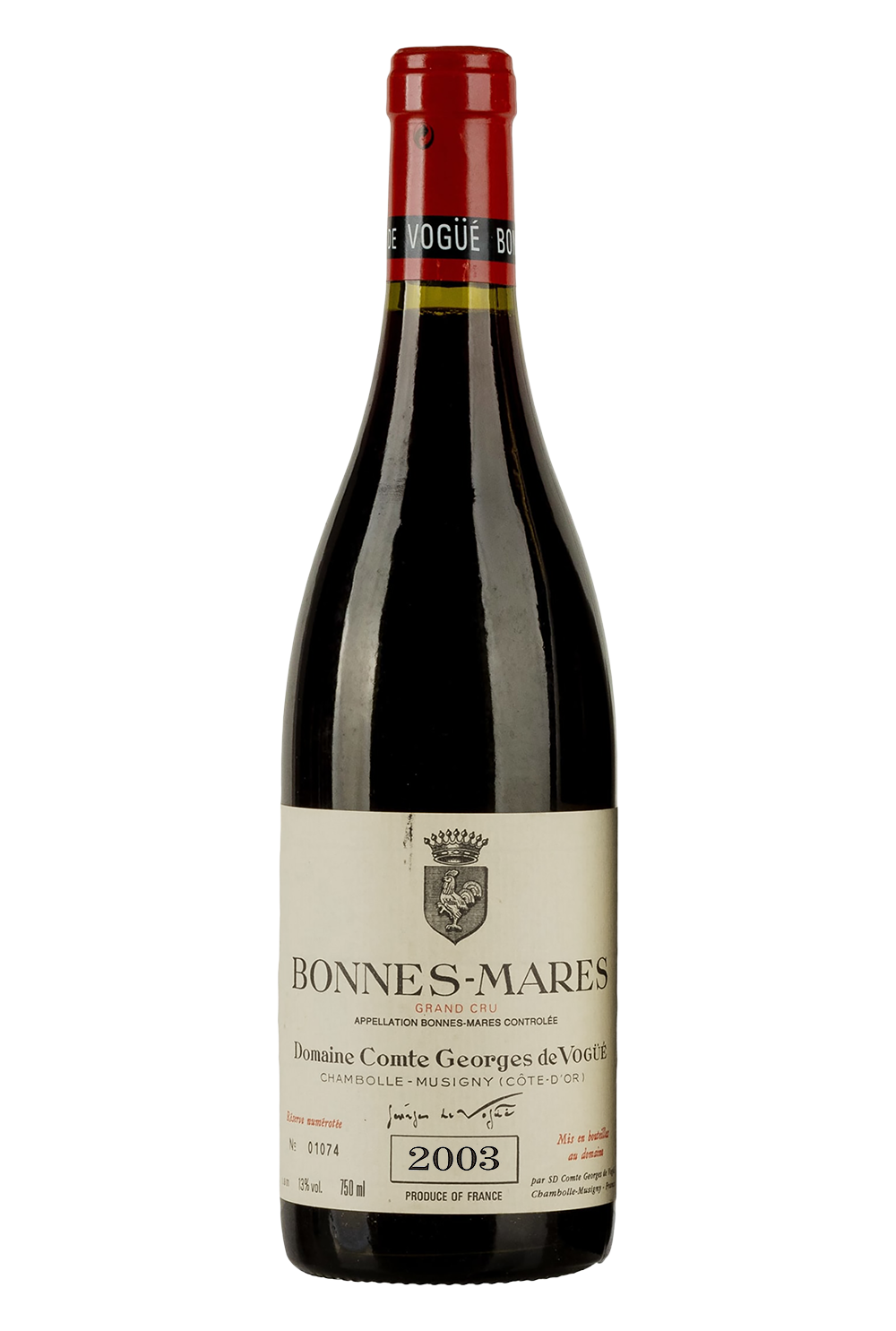 2003 Domaine Comte Georges de Vogue Bonnes-Mares Grand Cru