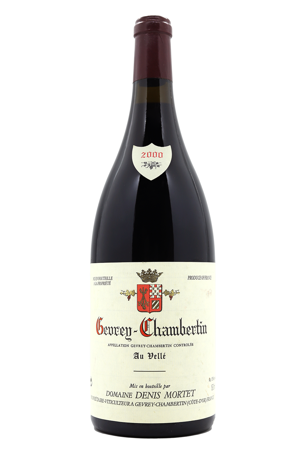 2000 Domaine Denis Mortet Gevrey-Cambertin Au Velle Magnum