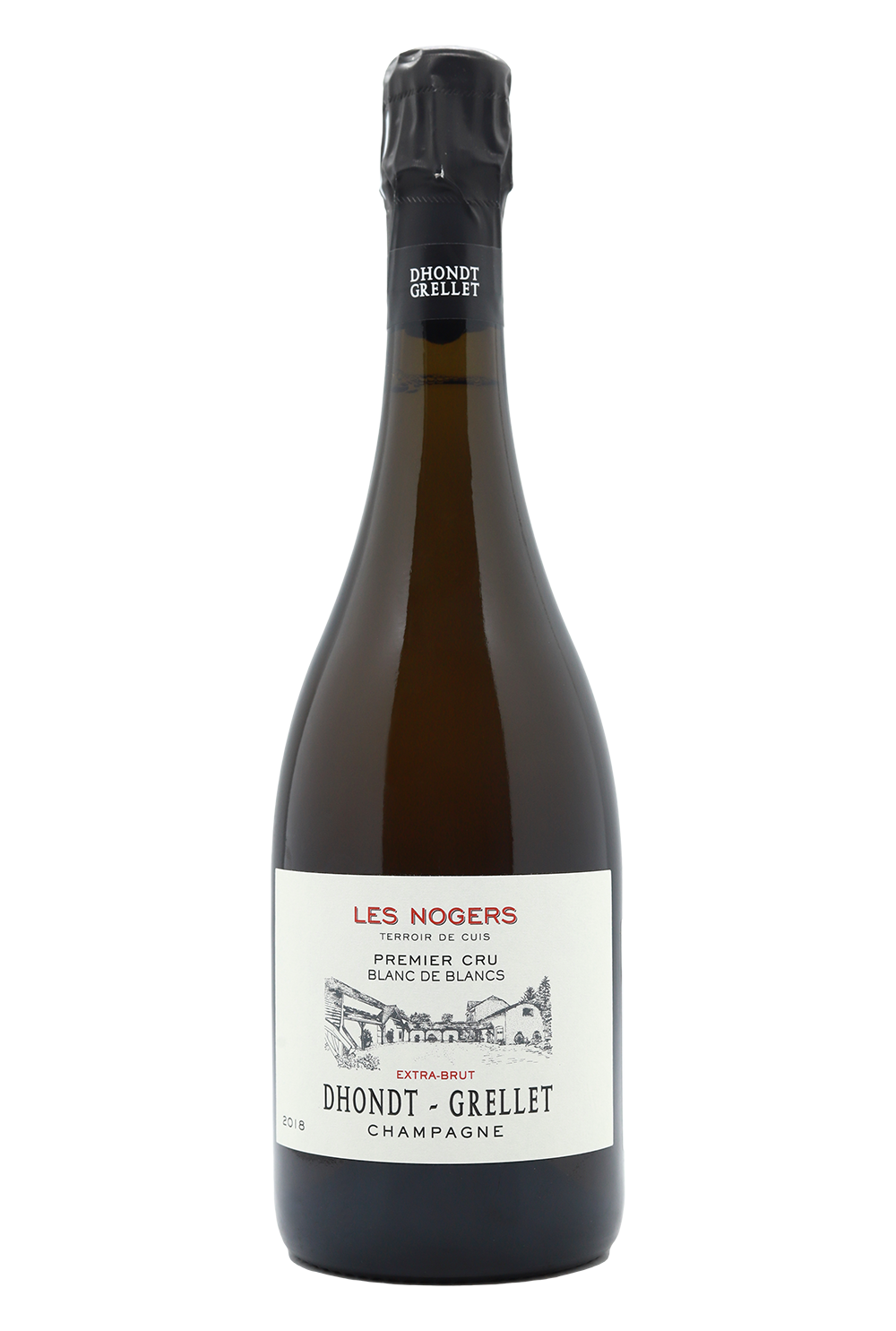 2018 Dhondt-Grellet Les Nogers Blanc de Blancs Premier Cru Extra Brut
