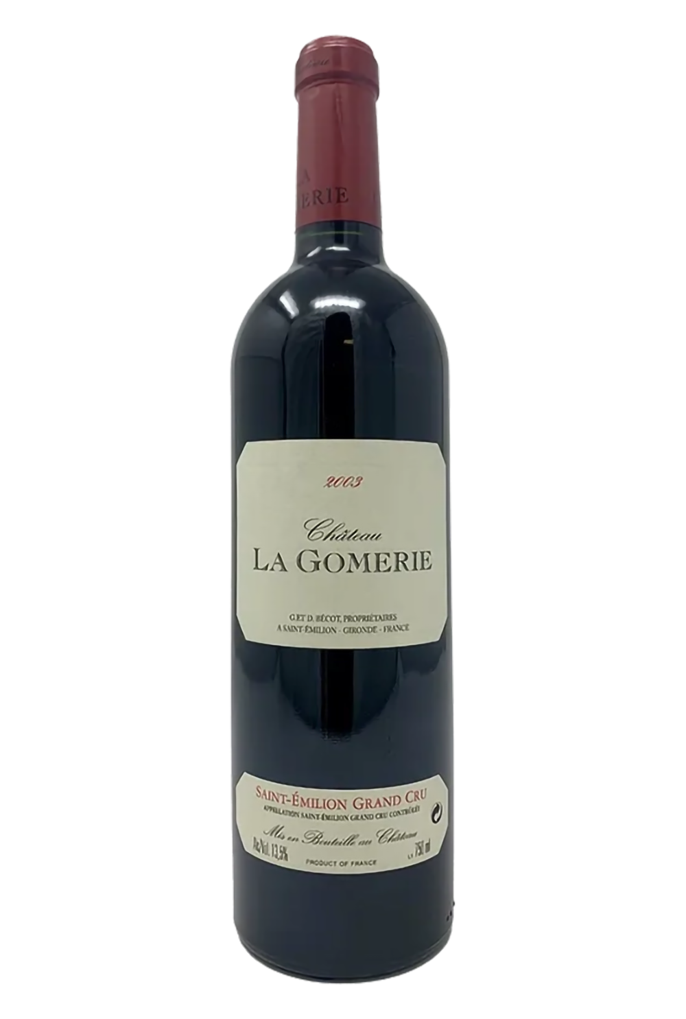 2003 CH. La Gomeire Saint Emilion