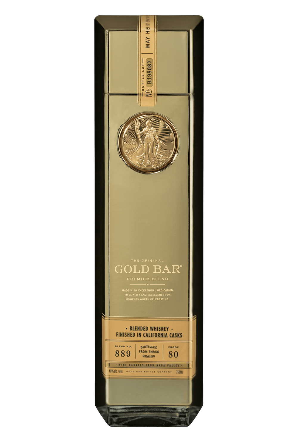 Gold Bar Whiskey 美金條納帕谷紅酒桶威士忌 750ml