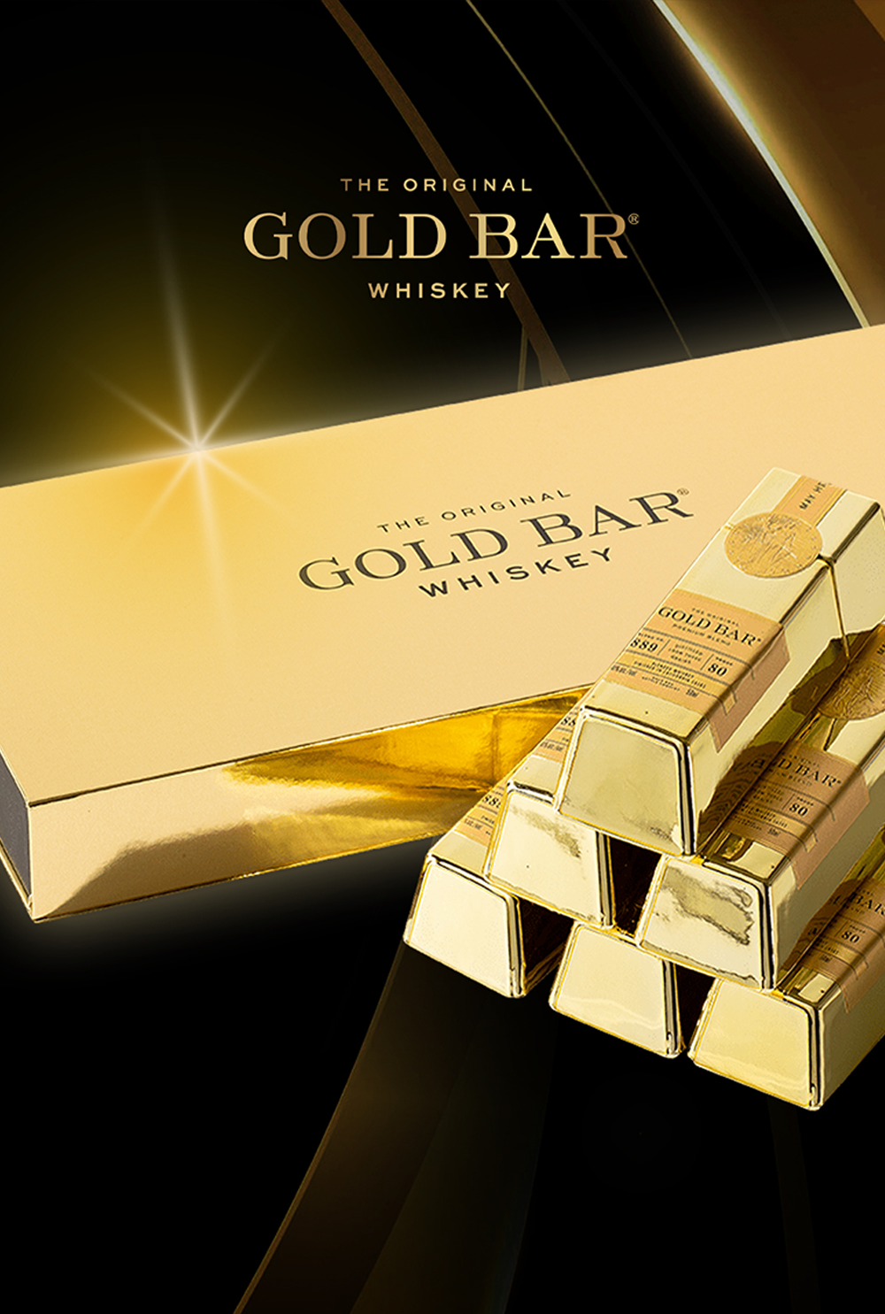 Gold Bar Whiskey 美金條納帕谷紅酒桶威士忌迷你酒六入禮盒 50ml*6