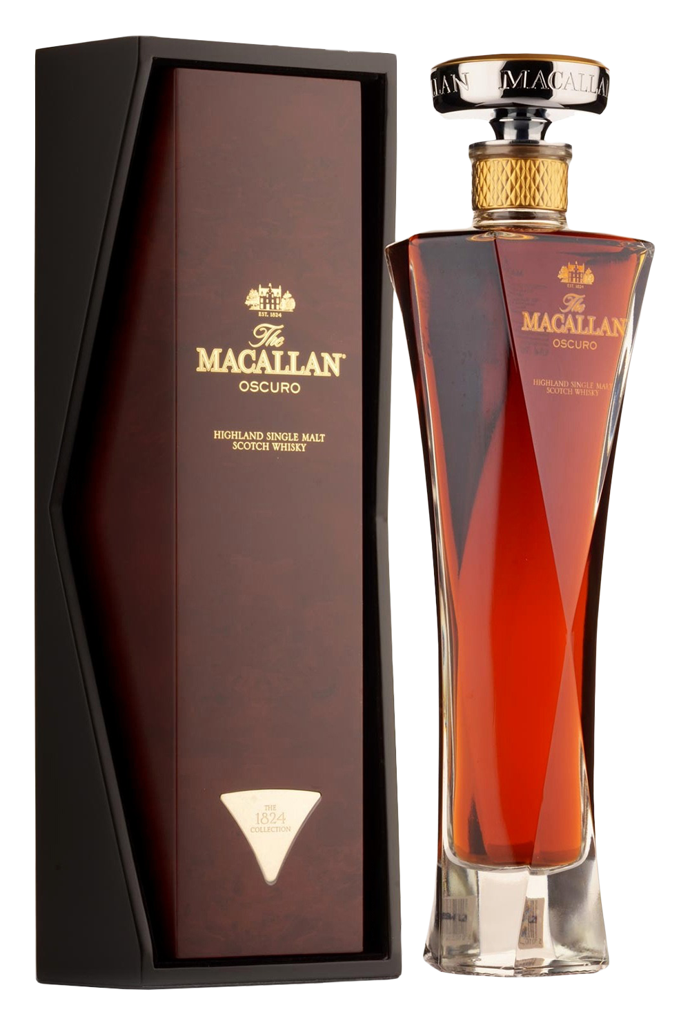 The Macallan Oscuro Highland Single Malt Scotch Whisky 麥卡倫 1824 奧斯庫羅 旋轉版 700ml 46.50%
