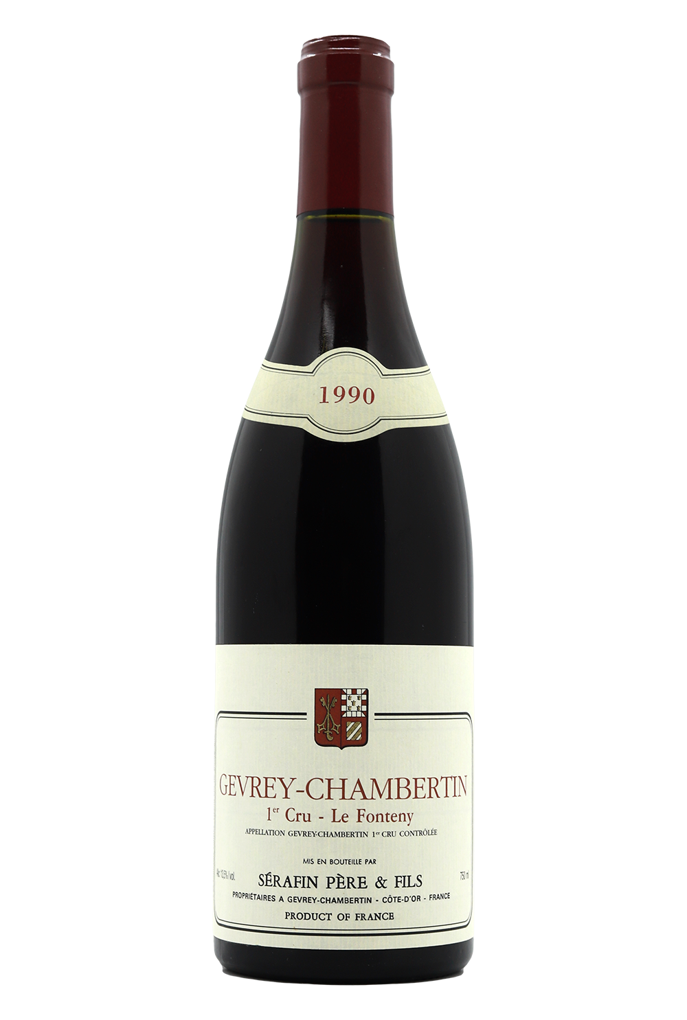 1990 Domaine Serafin P&F Gevrey-Chambertin 1er Cru Les Fontenys
