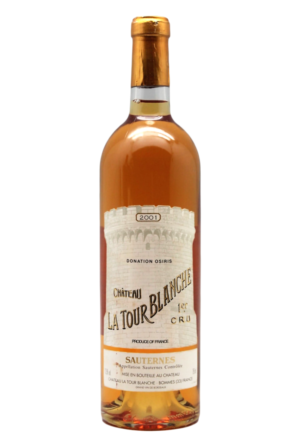 2001 Chateau La Tour Blanche Sauternes