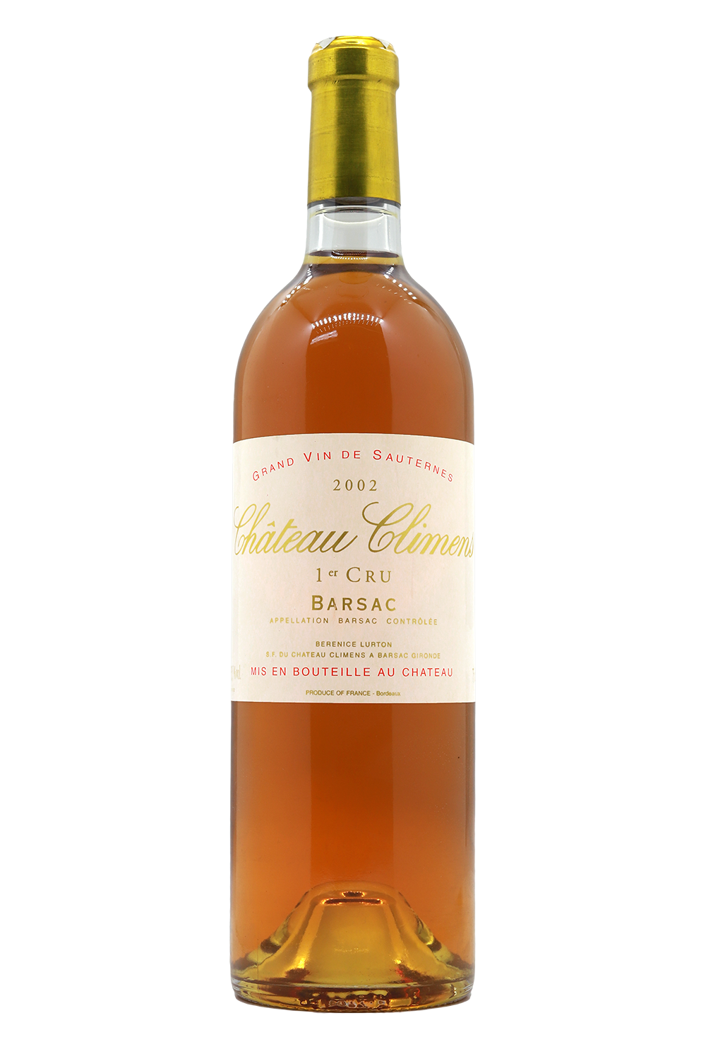2002 Chateau Climens 1er Cru Sauternes Barsac