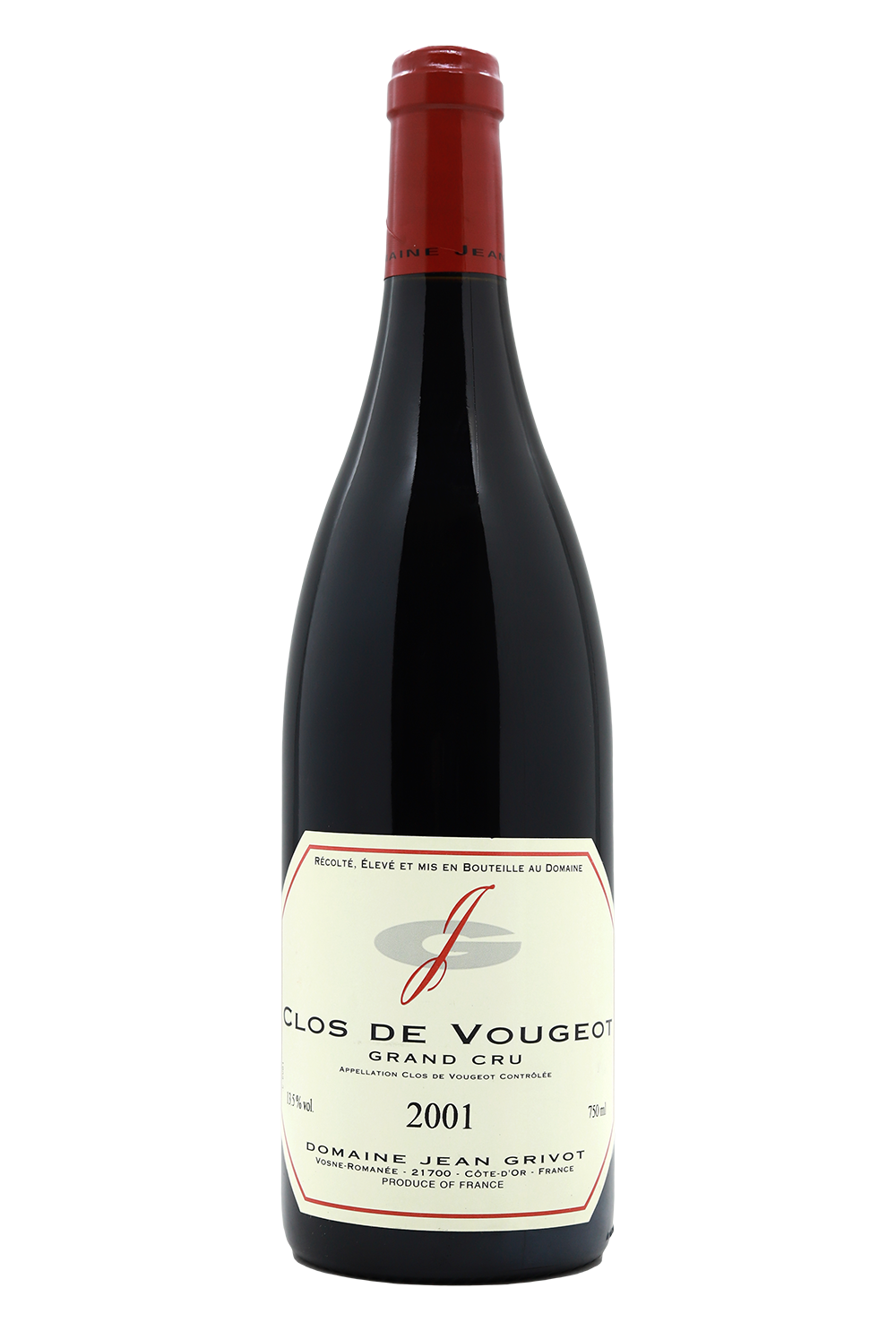 2001 Domaine Jean Grivot Clos de Vougeot Grand Cru
