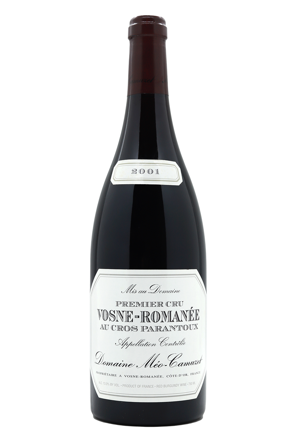 2001 Domaine Meo-Camuzet Vosne-Romanee 1er Cru Au Cros Parantoux