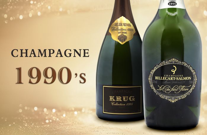 閃耀的90年代：香檳的黑皮諾之年Champagne Vintage : 1990’s